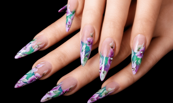 Perfect For Summer: Flower Nail Art Ideas